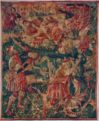 Scenes from the Life of Hercules: Tapestry Woven by Joos of Audenarde, c. 1498 by Joos of Audenarde