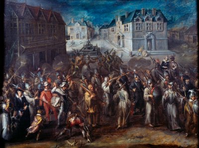 Religious Wars Between Catholics and Protestants: Procession of the League in 1590 or 1593 by Joos or Jodocus van Winghe