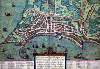 Map of Ancona, from 
