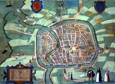 Map of Haarlem, from 