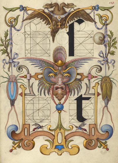 Guide for Constructing the Letters S and T by Joris Hoefnagel