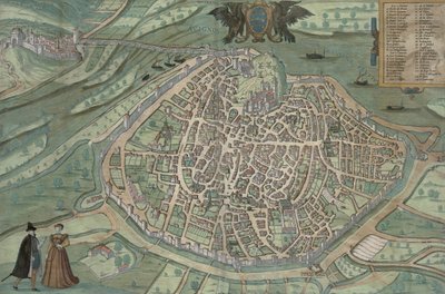 Map of Avignon, from 
