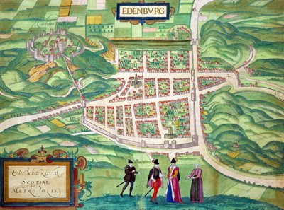 Map of Edinburgh, from 