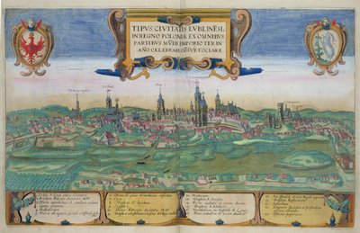 Map of Lublin, from 