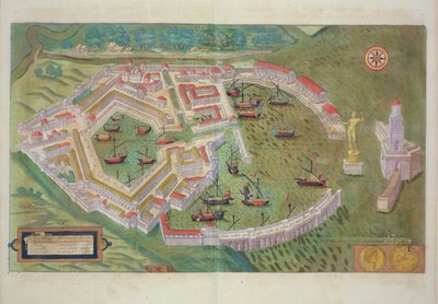 Map of Ostia, from 