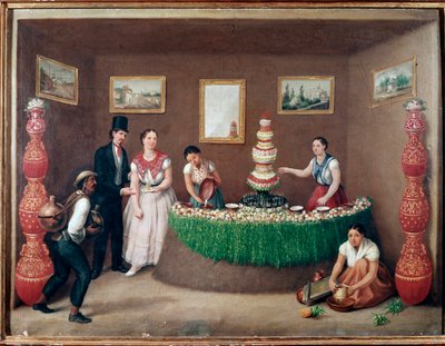 Horchata Sellers from Valencia, Spain by Jose Agustin Arrieta