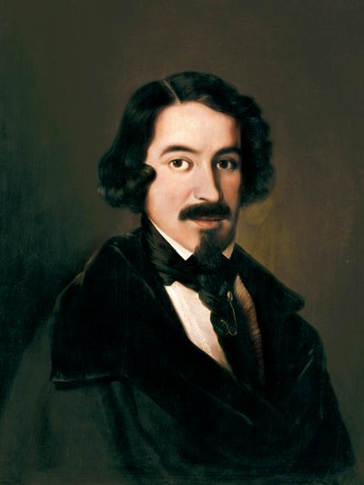 Portrait of Jose de Espronceda by José de Madrazo