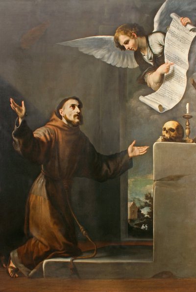 Saint Francis Receives the Stigmata by Jose de Ribera