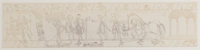 Scene from the Bayeux Tapestry by Josef Albert