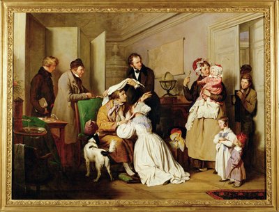The Ophthalmologist by Josef Danhauser