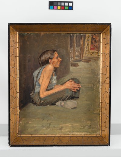 The Hunchback by Josef Engelhart