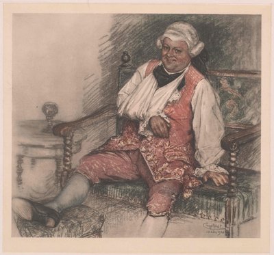Richard Mayr by Josef Engelhart