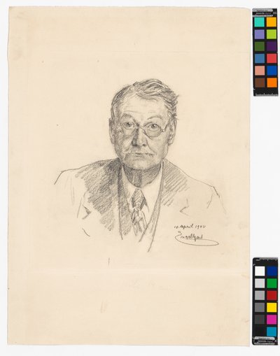 Self-Portrait, Josef Engelhart by Josef Engelhart
