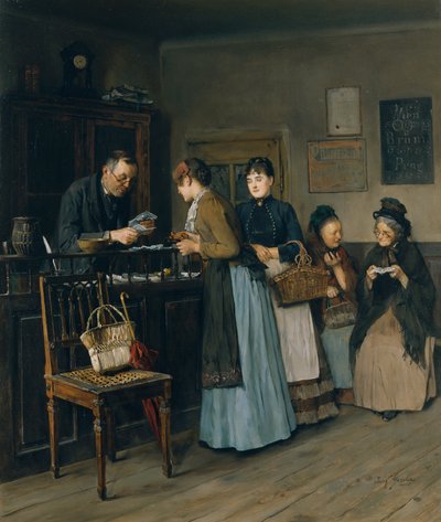 Lottery Sisters, c.1888 by Josef Gisela