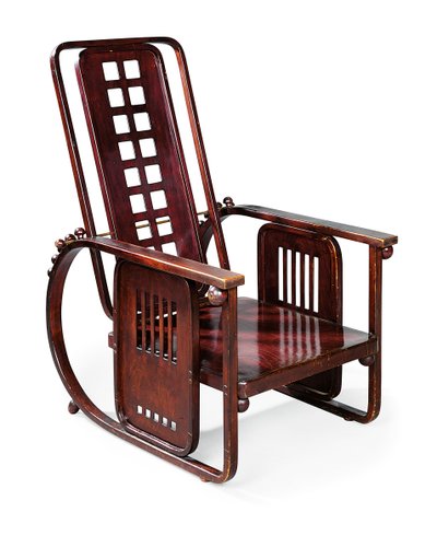 Sitzmaschine, Adjustable Lounge Chair by Josef Hoffman