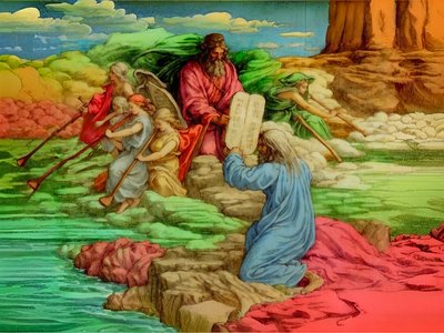 Ten Commandments by Josef Johann Michel