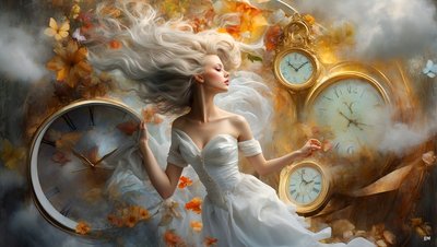 Dreamcore - Breathlessly Timeless White 04 by Josef Johann Michel