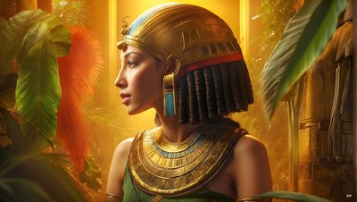 Dreamcore Ancient Egyptian World 03 by Josef Johann Michel