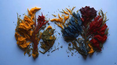 Feng Shui Representing 5 Elements by Josef Johann Michel