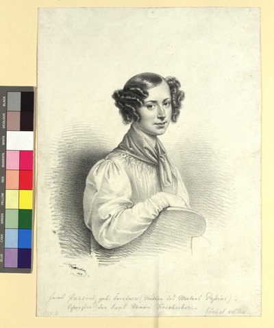 Mrs Alosia Passini, née Forstner by Josef Kriehuber