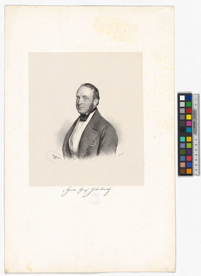 Count Agenor Goluchowski by Josef Kriehuber