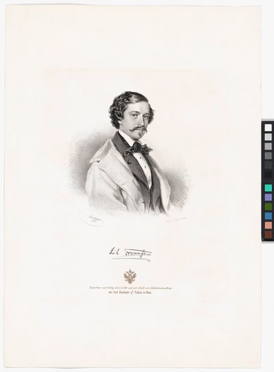 Johann Strauss (Son) by Josef Kriehuber