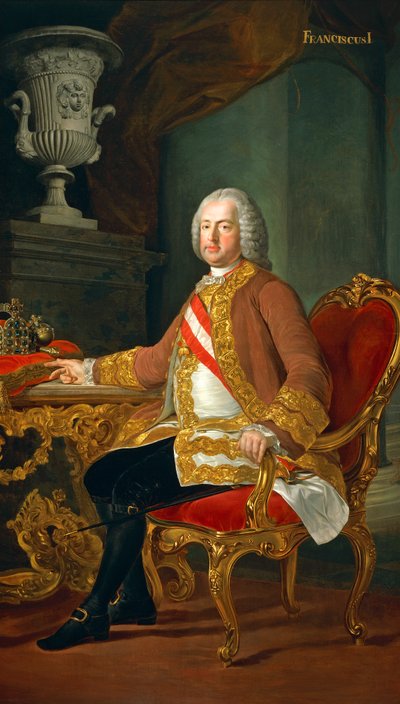 Portrait of Francis I by Josef and Mayrhofer Friedrich Kiss