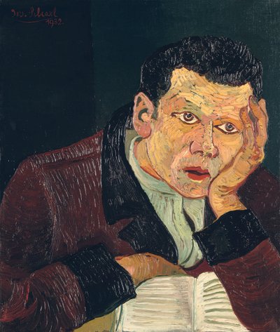The Literate (Oskar Maria Graf) by Josef Scharl