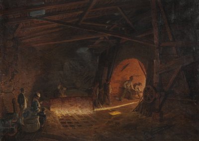Ironworks by Josef Wilhelm Wallander