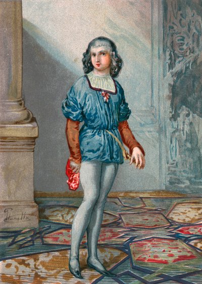 Ferdinand Columbus, Second Son of Columbus by Josep or Jose Planella Coromina