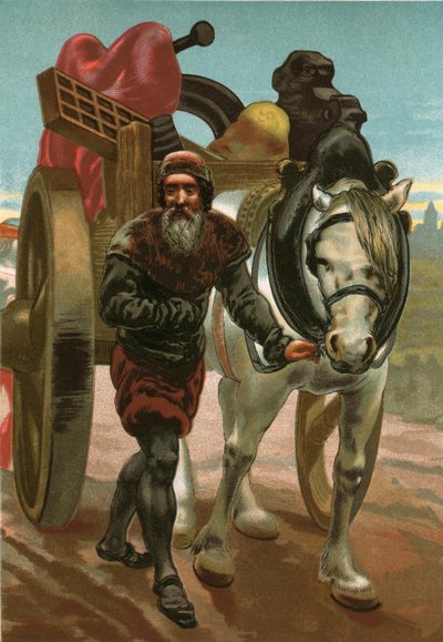 Gutenberg Expelled from Strasbourg by Josep or Jose Planella Coromina