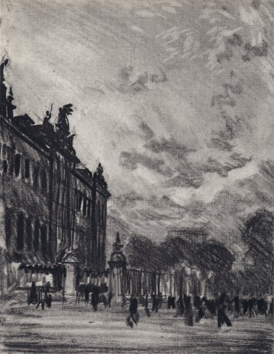 Buckingham Palace by Joseph (after) Pennell