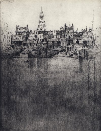 Limehouse by Joseph (after) Pennell