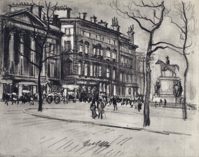 Piccadilly Palaces by Joseph (after) Pennell