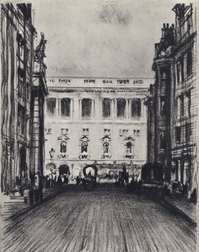 The Gaiety (lithograph) by Joseph (after) Pennell