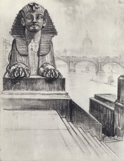 The Sphinx by Joseph (after) Pennell