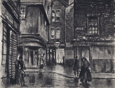 Vanishing London (litho) by Joseph (after) Pennell