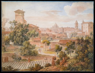 View from the Monastery of S. Isidoro towards St. Peter