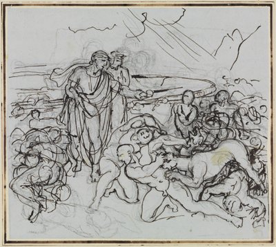 Virgil Calms Cerberus (Dante