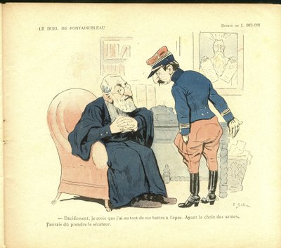 Illustration from Album of the Intransigent: The Year 1900 by Joseph Belon