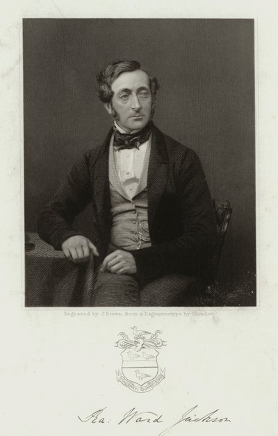 Ralph Ward Jackson, British Solicitor, Railway Chairman, Conservative Politician and MP for Hartlepool by Joseph Brown