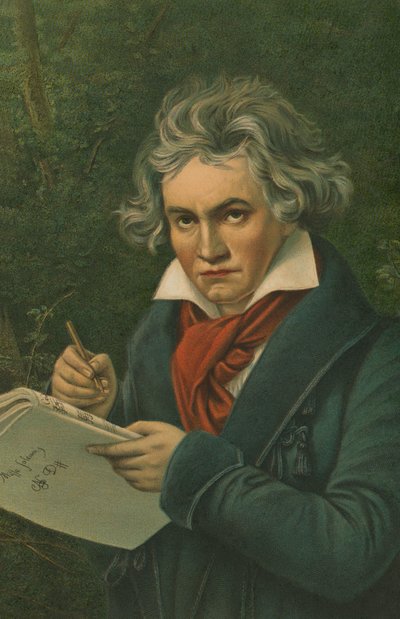 Ludwig van Beethoven by Joseph Carl Stieler