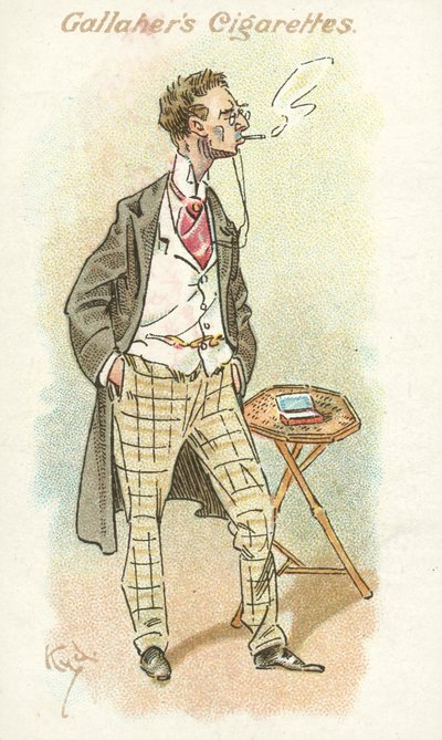 Votaries of the Weed No 6 by Joseph Clayton (1856 1937) Clarke