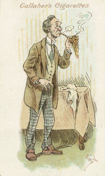 Votaries of the Weed No 39 by Joseph Clayton (1856 1937) Clarke