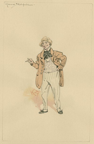 Harold Skimpole, c.1920s by Joseph Clayton Clarke