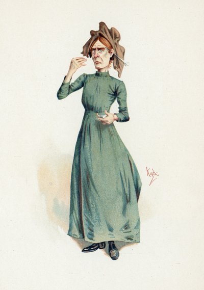 Sally Brass, illustration from 