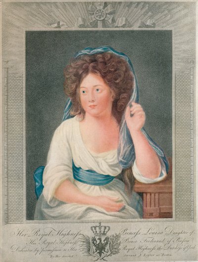 Her Royal Highness Princess Louisa, Daughter of His Royal Highness Prince Ferdinand of Prussia by Joseph Collyer