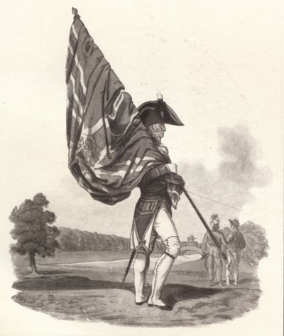An Officer of the Guards in Full Dress by Joseph Constantine Stadler
