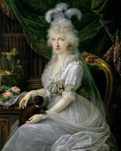 Marie Luise (Ludovica) of Naples and Sicily, Grand Duchess Consort by Joseph Dorffmeister