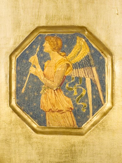 Angel with an arrow (detail) by Joseph Edward Southall